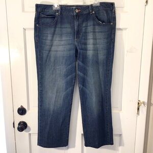 Lee Men's Modern Series Straight Fit Dark Wash Jeans Size 40x28